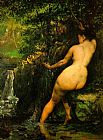 Gustave Courbet The Source 1 painting